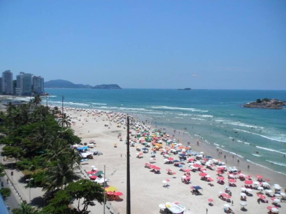 Apto De 3 Dorm De Frente Ao Mar Guarujá Eksteriør billede